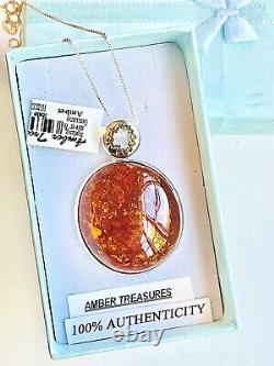 100% Genuine Baltic Amber Necklace Authentic Russian Butterscotch Egg Yolk