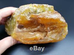 100% Natural Stone 603 Gr Amber Baltic Original Rock Genuine RAW Multicolor S11