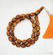 107g HUGE ANTIQE BALTIC AMBER ROSARY 1720 olive misbah tesbih 33 prayer beads