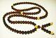 108 Beads Gemstone Mala Necklace Tibetan Prayer Genuine Baltic Amber Buddhism