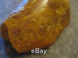 111g / Ambre brut naturel Raw natural Amber / baltic butterscotch