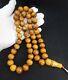 112g Rare Baltic Amber Islamic Prayer Beads Misbaha Old Germany