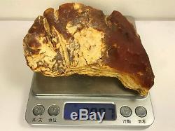 120gr Natural White Baltic Amber Stone