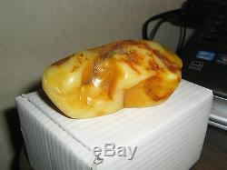 133 gr. Genuine Antique Natural Baltic Amber Raw Stone