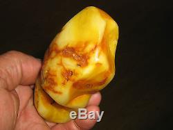 133 gr. Genuine Antique Natural Baltic Amber Raw Stone