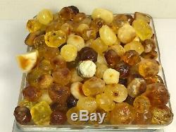 133gr Natural Baltic Amber Stone Beads