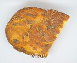 138.5 gram Natural Baltic Antique Amber Royal White Butterscotch VERY RARE