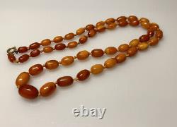 16 Grams Antique Natural Kahraman Amber Beads Necklace