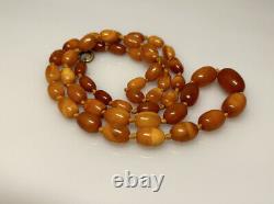 16 Grams Antique Natural Kahraman Amber Beads Necklace