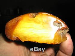 177 gr. Genuine Antique Natural Baltic Amber Raw Stone