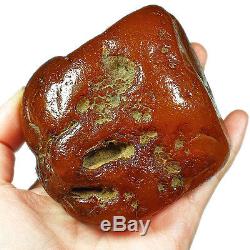 185.1g 100% Natural Baltic Antique intact Butterscotch Egg Yolk Amber UWRL2