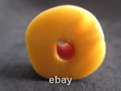 2.7 GR Real Natural Genuine Old Ancient Antique Moroccan Baltic Amber Bead