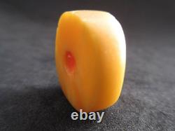 2.7 GR Real Natural Genuine Old Ancient Antique Moroccan Baltic Amber Bead