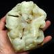 236.9g 100% Natural Baltic White Butterscotch Amber Carving Dragon CRDg1