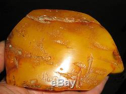 250 gr. Genuine Antique Natural Baltic Amber Raw Stone