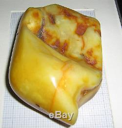 250 gr. Genuine Antique Natural Baltic Amber Raw Stone