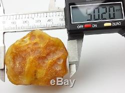 34.42 gr. Natural Butterscotch Egg Yolk BALTIC AMBER STONE