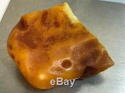 38.8GR Natural Royal Baltic Amber stone for pendant
