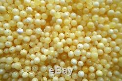 425 gr. Natural Butterscotch Amber Egg Yolk White Baltic Amber Jewelery beads
