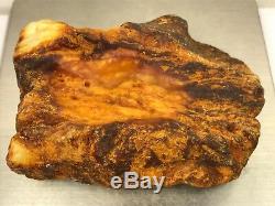 54gr White type Natural Raw Baltic Amber stone