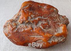 625,4gr Butterscotch Egg York Genuine Natural Genuine Raw Baltic Amber Stone