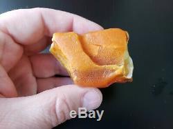 63.5 gr 100% BALTIC AMBER NATURAL STONE RAW Pendant GENUINE Amber Multicolor E56
