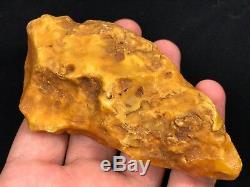 65gr Royal Natural Raw Baltic Amber stone