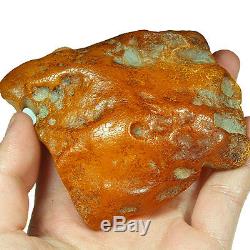 67.4g 100% Natural Baltic Antique intact Butterscotch Egg Yolk Amber UWRL15