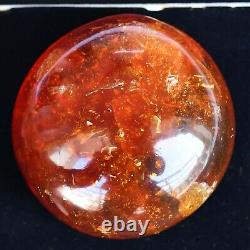699.5 Ct Natural Honey Baltic Amber Inside small insect Untreated Polished Gem
