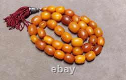 70 Grams Antique Natural Amber Rosary Beads