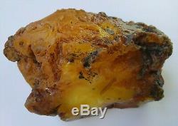 716 Gr 100% AMBER NATURAL BALTIC RAW GENUINE Amber STONE Pendant Multicolor Y62