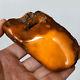 74.9g 100% Natural Polished Baltic Butterscotch Amber Antique Egg Yolk YRL4