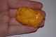 Antique Baltic Amber Natural Brooch Butterscotch Egg Yolk 16,5 Grams
