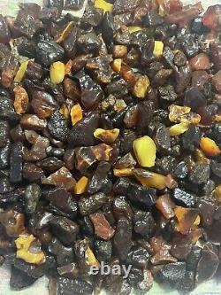 ANTIQUE BALTIC NATURAL AMBER STONES 21.5 oz/600 g AMBER STONES FROM EUROPE