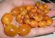 ANTIQUE ESTATE Natural Butterscotch Egg Yolk Baltic Sea Amber Necklace Beads