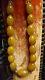 AUTHENTIC VINTAGE NATURAL BUTTERSCOTCH EGG YOLK BALTIC AMBER 25 bead necklace