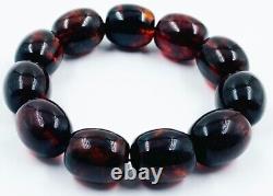 Adult Baltic Amber Bracelet Genuine Amber Bracelet Amber Jewellery pressed