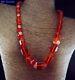 Amazing Vintage Natural Baltic Deep Honey Large Amber Faceted Necklace