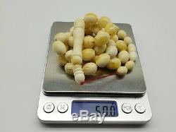 Amber Baltic ROSARY 50.0 Gr 11.5 mm Prayer Beads Islamic Amber R65