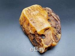 Amber Baltic Raw Stone 349 g Natural Genuine Rock H8