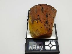 Amber Baltic Stone 311 g Natural Genuine Rock Raw M9