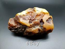 Amber Baltic Stone 446 g Natural Genuine Rock Raw S16