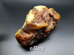Amber Baltic Stone 446 g Natural Genuine Rock Raw S16