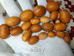 Amber Baltic Tiger Olive beads old natural rare Perfect landscape, bernstein