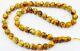 Amber Beads Rosary BALTIC AMBER ROSARY round misbah tasbih pressed