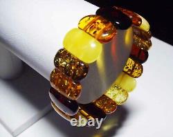 Amber Bracelet Natural Baltic Amber Stone Bracelet gemstone amber Jewelry
