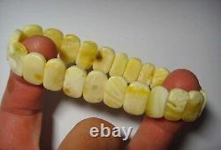 Amber Bracelet Natural Baltic Amber beaded jewelry 10,57gr. A-466