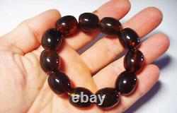 Amber Bracelet Natural Baltic Amber beads Bracelet pressed