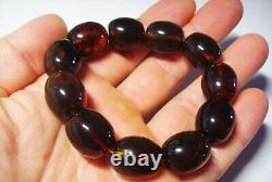 Amber Bracelet Natural Baltic Amber beads Bracelet pressed