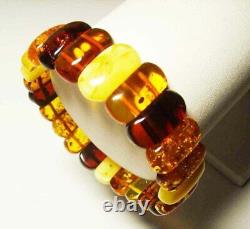 Amber Bracelet Natural Baltic Amber beads Bracelet women Amber Jewelry